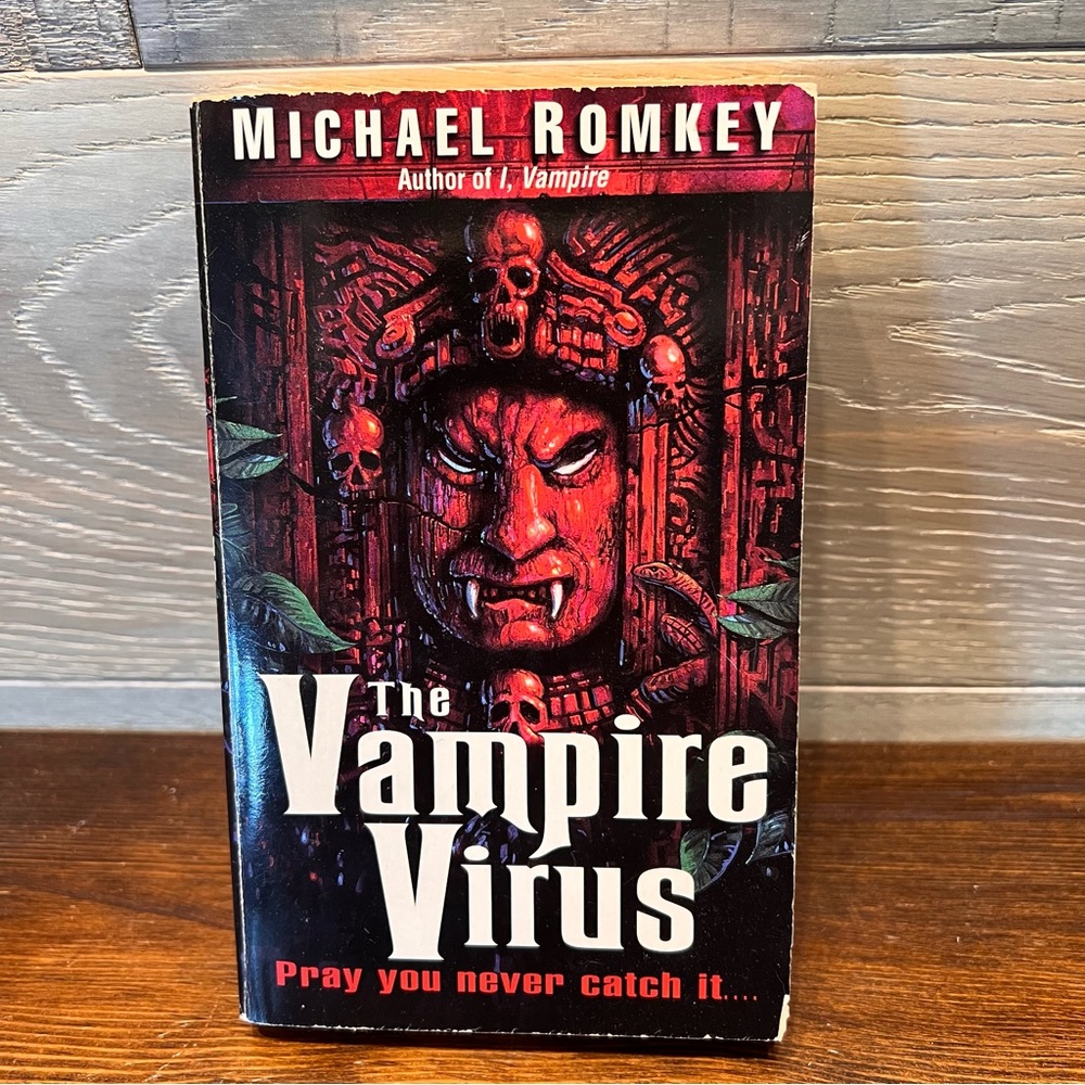 Vampire‎ Virus by Michael Romkey Paperback Vintage